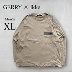 【美品】GERRY × ikka コラボ ニット セーター ベージュ XLサイズのサムネイル