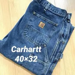 【大人気】カーハート メキシコ製 デニムペインターパンツ W40のサムネイル