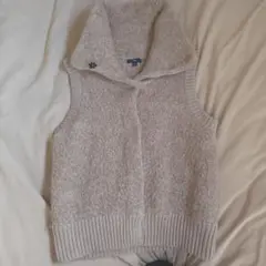 GAP フリース ハイネック ノースリーブ ベスト