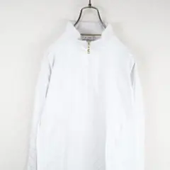 G8457*adidas アディダス☆ゴルフウェア☆プルオーバー☆白ホワイト