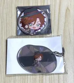 あんスタ　アニカフェ　ミラーアクリルチャーム　スタフォニ　MaM 三毛縞斑