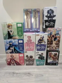 プライズ美少女フィギュア　ぬーどるストッパー　杖ペン他