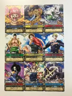 貴重　ワンピース　ワンピーベリーマッチ　初期　プロモ　9枚セット　ナミ　続き絵のサムネイル