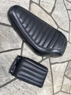 ベイツ タックロール ピリオンパッドセット Bates シート ハーレー