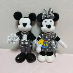 未使用 タグ付き ワンマンズドリームⅡ ミッキー ミニー ポージープラッシー