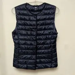 UNIQLO ウルトラライトダウンベスト　ネイビー　Ｓ