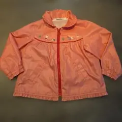 【美品】ファミリア ウインドブレーカー ナイロンパーカー 90cm