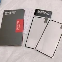 iPhone 保護シート ガラスフィルム2枚 機種不明