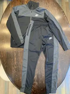 MN675★Nike ジャージ上下セット ブラック/グレー Sサイズ