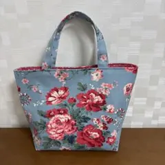 訳ありです！ハンドメイド　キャスキッドソン　トートバッグ　マグネットボタン