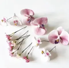胡蝶蘭のヘッドドレス(美品)のサムネイル