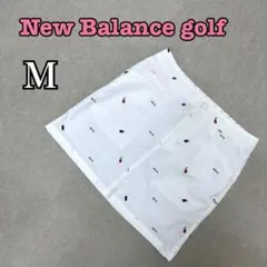 ★中古品★ New Balance Golf スカート　ホワイト　Mサイズ