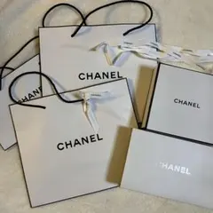 CHANELラッピング袋・ボックス5点セット