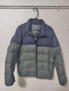 UNIQLO ULTRA LIGHT DOWN ジャケット M ネイビー/カーキ