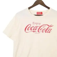 【極美品】コカ・コーラ クロップドTシャツ Y2K ロゴ レトロ感 平成ギャル