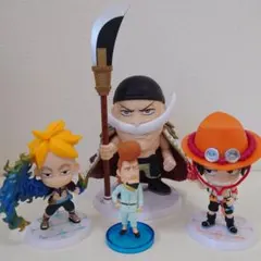ワンピース フィギュア 白ひげ海賊団 4体セットのサムネイル