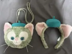 ディズニー ジェラトーニ カチューシャ/ポーチ セット