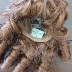 ☆セール中　ビスクドール 用ウイッグ　人毛　フランス製　小さいドール用 ビスクドール ウィッグ 人毛 フランス製