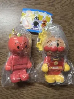 アンパンマン ブロックラボスイング15 アンパン　りんごちゃん　カプセルトイ