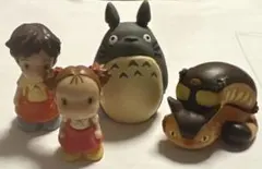 スタジオ 지브리 となりのトトロ 指人形 ソフビ 피규어