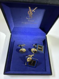 イブサンローラン　ボタンカフスとネクタイピン