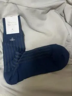 Vivienne Westwood ネイビー ストライプ ソックス