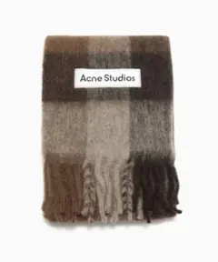 【今月限定値下げ】Acne Studios ブラウンメランジ　マフラー 今月限定値下げ】Acne Studios ブラウンメランジ マフラー 今月