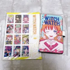ウィッチウォッチ コミックスカバー風 スマホケース スマホカバー ステッカー