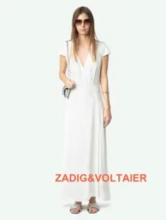 ❣️人気新作 新品 ZADIG&VOLTAIRE 白ロングワンピース