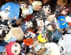 BIGぬいぐるみ&ちびぐるみ&ぷちマスコット等、アニメまとめ売り希少50点以上