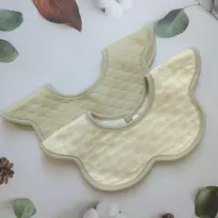 360度防水スタイベビースタイよだれかけ赤ちゃん女の子男の子ベビー用品2Bセット