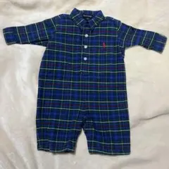 Ralph Lauren チェック柄ロンパース 3-6M