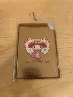 【新品、未使用】マイメロ　折りたたみ鏡　サンリオ　赤