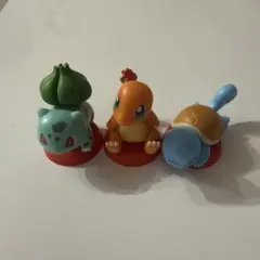 ポケモン　チョコエッグ　御三家　旅立ちの3匹