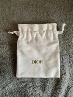 【非売品】Dior ディオール 巾着袋 コスメポーチ ノベルティ