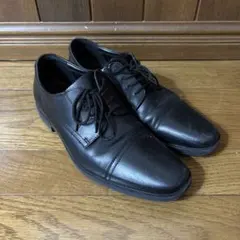 最終値下げ　クラークスHoward Cap / ホワードキャップ (黒レザー）