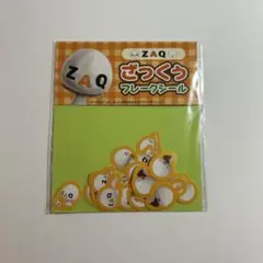 ZAQ ざっくうフレークシール　ケーブルインターネットZAQのキャラクター