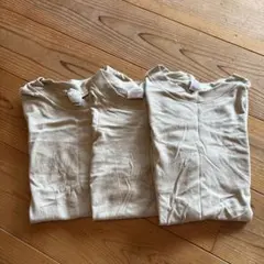 デッドストック 米軍実物 タン Tシャツ SMALL 3枚セットのサムネイル