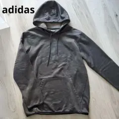 adidas climalite フード付きパーカー L