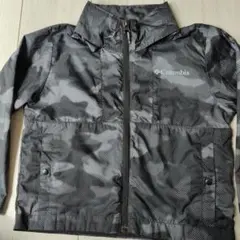 Columbia ブラックカモフラージュジャケット 4-5歳 xxs