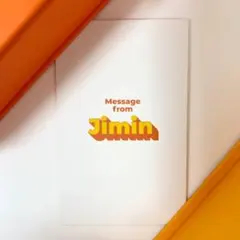 《BTS Butter ジミン メッセージカード》
