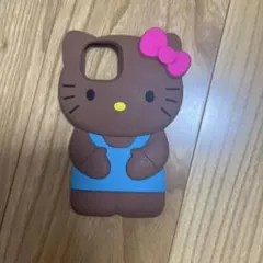 ハローキティ iPhone13ケース シリコン製