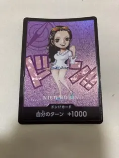 ニコ・ロビン　熊本　ドンカード　パラレル　プロモ　ワンピースカード