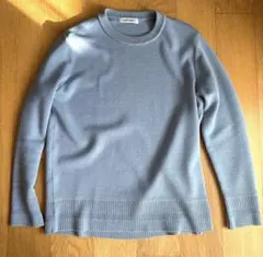 WRAPINKNOT ブルー ニットセーターのサムネイル