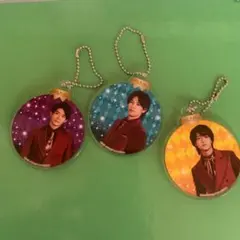 アクリルオーナメントキンプリ  岸勇太、神宮寺、カイ君　セブンイレブン