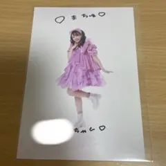 FRUITS ZIPPER 松本かれん 生写真　直筆サイン入り FRUITS ZIPPER 松本かれん 生写真サイン入り - メルカリ