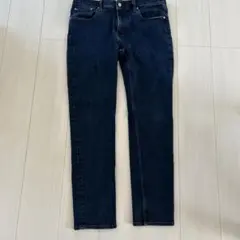 GU ダークブルー デニムジーンズ 34サイズ