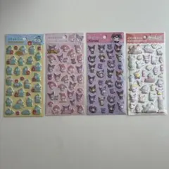 サンリオ ぷくっとシール マイメロディ クロミ ハンギョドン 4点セット