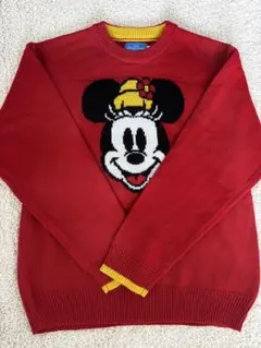 つーやん様 東京ディズニーリゾート　ミニーマウス　ニット　赤　M 2025年最新】ミニー ニット 赤の人気アイテム - メルカリ