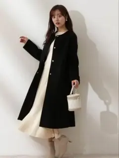 PROPORTION BODY DRESSING ノーカラーコート